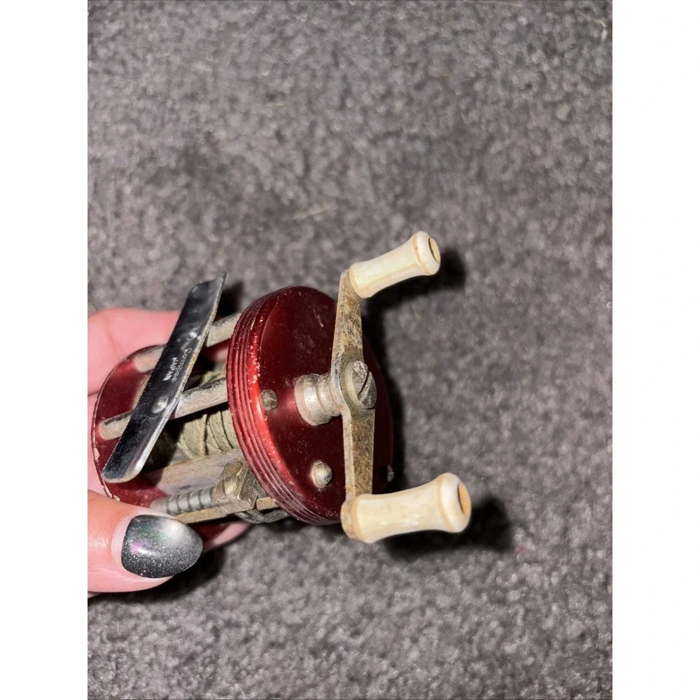 Vintage Compac 33 Bait Casting Open Fishing Reel Cottagecore Decor